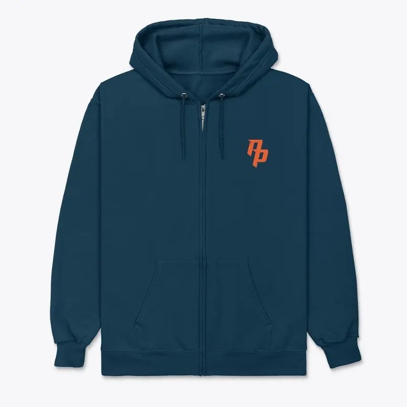 Two-Sided Zip Up Hoodie